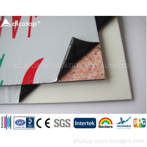 Building Curtain Wall Stone Txture Aluminum Composite Panels